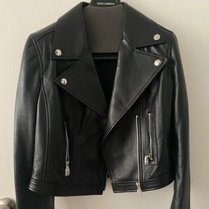 Dolce & Gabbana biker jacket